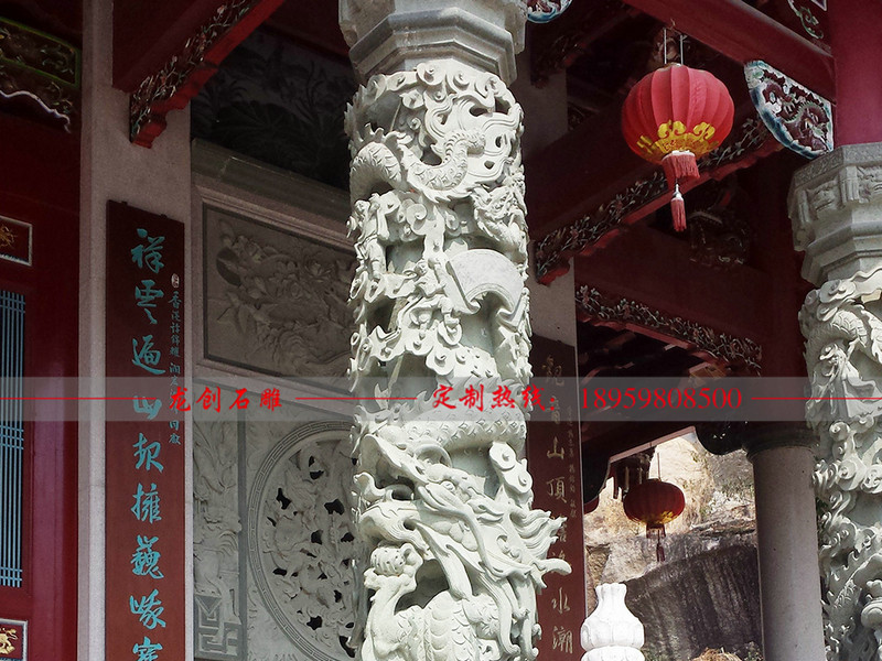 石雕龍柱生產(chǎn)哪里好 福建石雕龍柱廠家
