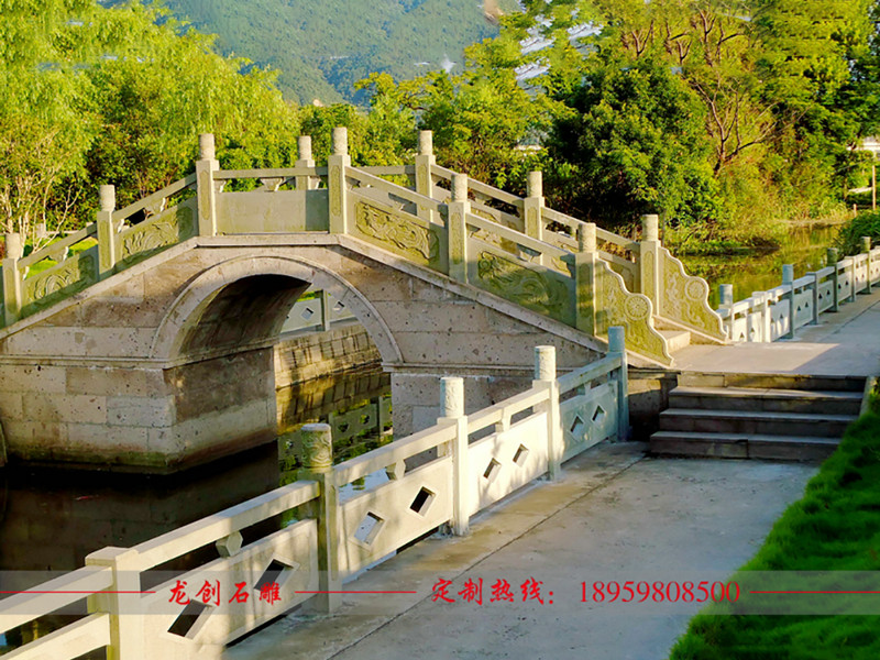 石雕護(hù)河欄桿