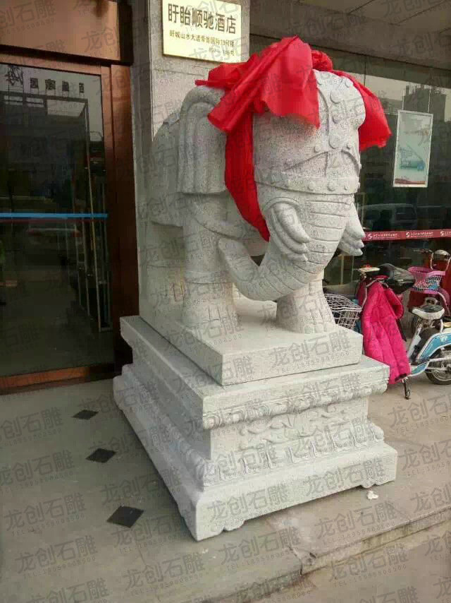 為何石雕大象在生活中這么流行擺放？